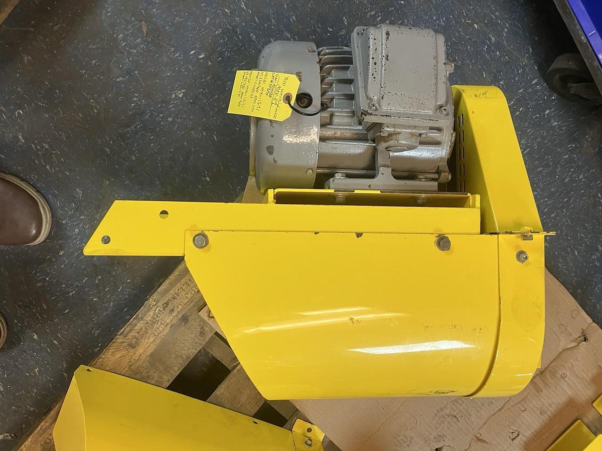PAINT MIXER,1" BEARING SHAFT SIZE,TECO 1-1/2HP MOTOR 1170RPM 3PH 230/460V