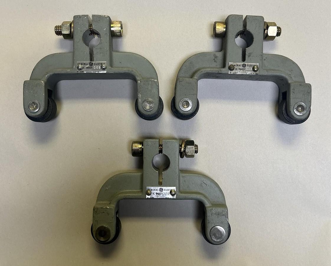 Used GENERAL ELECTRIC,IC9445Y102,FORKED ROLLER LIMIT SWITCH ARM LOT OF 3