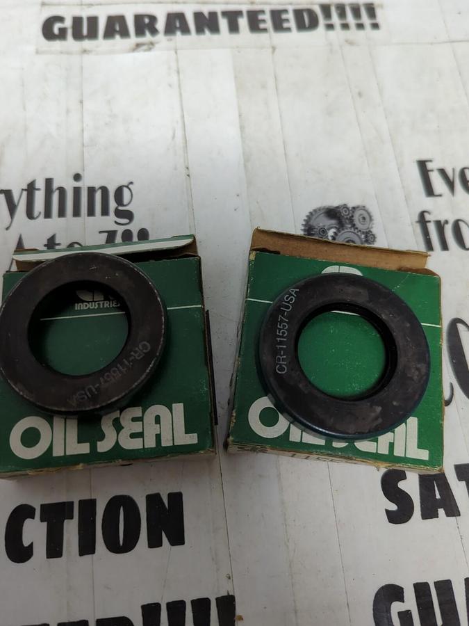 CHICAGO RAWHIDE,11557,OIL SEALS LOT OF 2 NOS