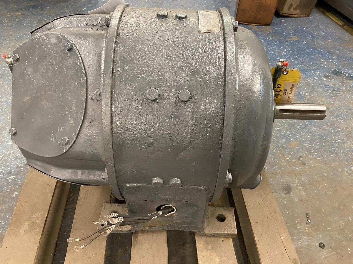 Used GE General Electric,94A552,3/7.5Hp DC Motor Type CD 230VDC 690/1200RPM