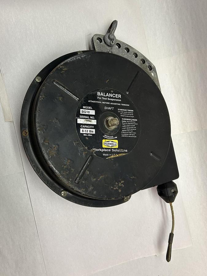 Used Hubbell,BG10,Tool Suspension Balancer 8-12 lbs
