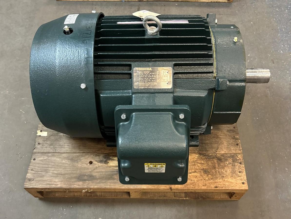 TOSHIBA,0404XSSB42A-P,MOTOR 40HP 460C 1775RPM 3PH 324TC FRAME NOS