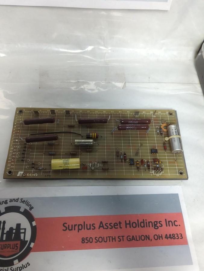 Used RELIANCE,0-54349,PHASE CONTROL BOARD PRE-OWNED