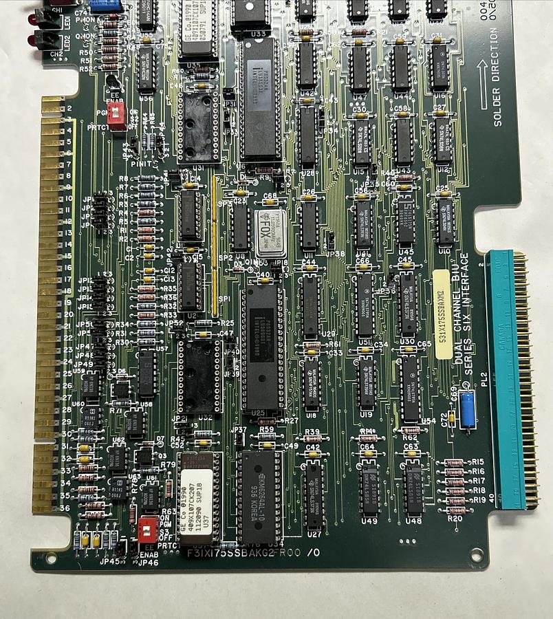Used GENERAL ELECTRIC,531X175SSBANM2/F31X175SSBAKG2FR00/0,INTERFACE CARD
