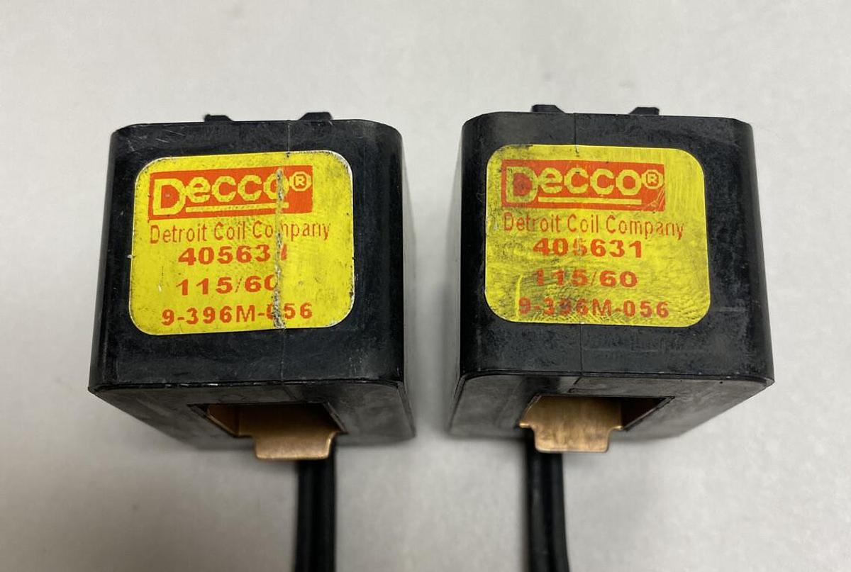 Decco,405631,Coil 115/60 9-396M-056 Lot Of 2 NOS