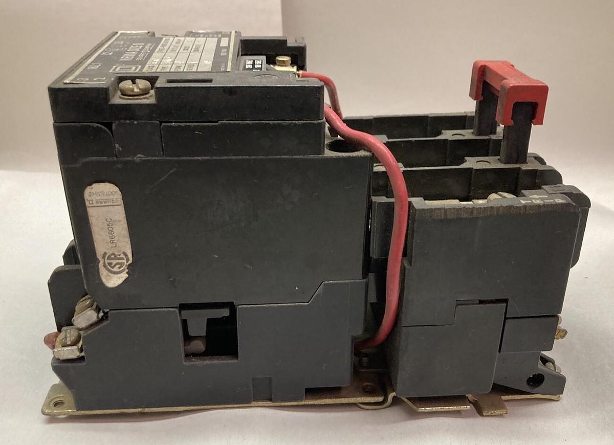 Used Square D,Class 8536 Type SB0-2,Magnetic Starter Open Type Nema Size 0 Form S Ser