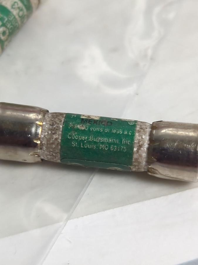 Used COOPER BUSSMANN,FNQ-3,TRON 3 AMP FUSE LOT OF 4 PRE-OWNED