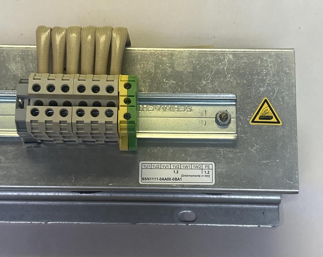 Used SIEMENS,6SN1111-0AA00-0BA1,LINE REACTOR 3PH 16KW