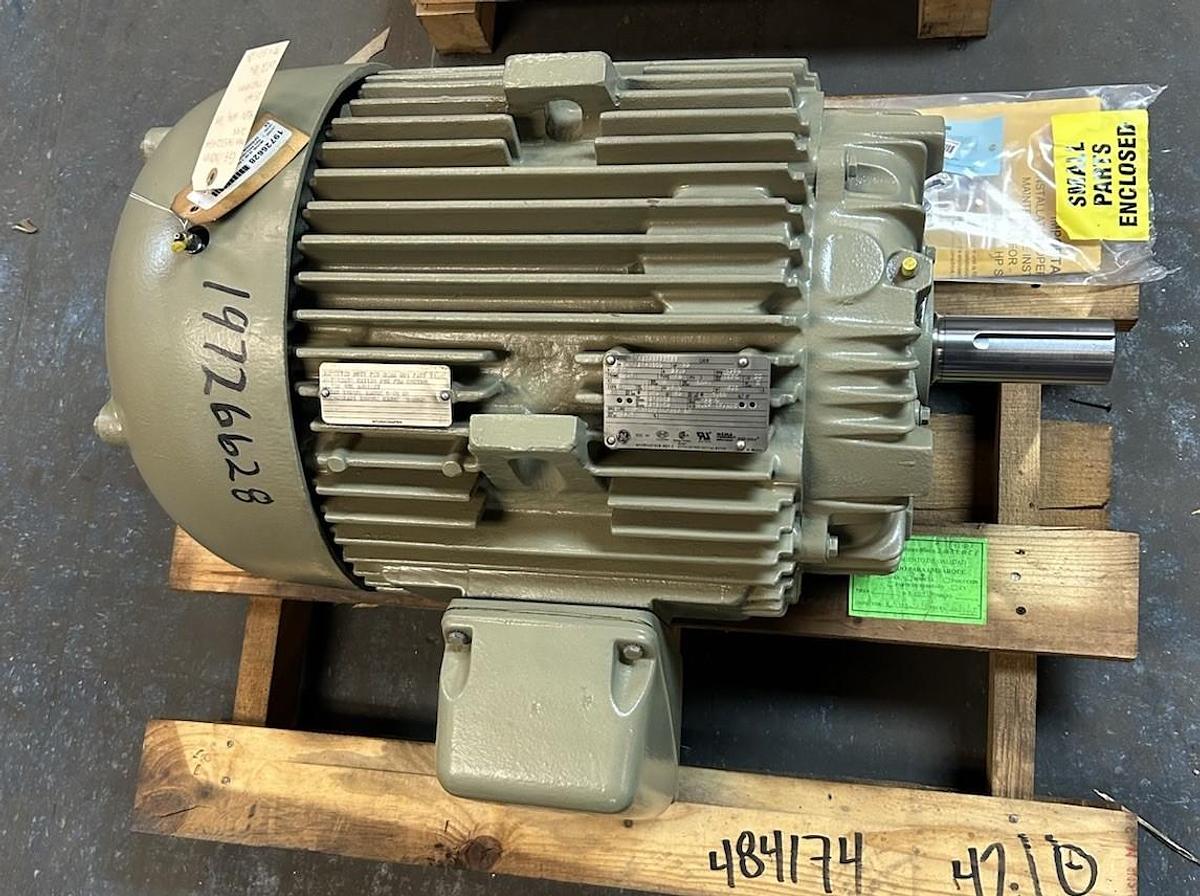GENERAL ELECTRIC,5KS324SAA2188,MOTOR 25HP 1780RPM 460V 3PH 324T FRAME NOS