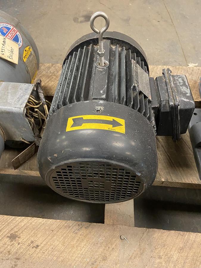 Used Worldwide,WWE5-18-184T,Motor 5HP 230/460V 1750RPM Frame 184T