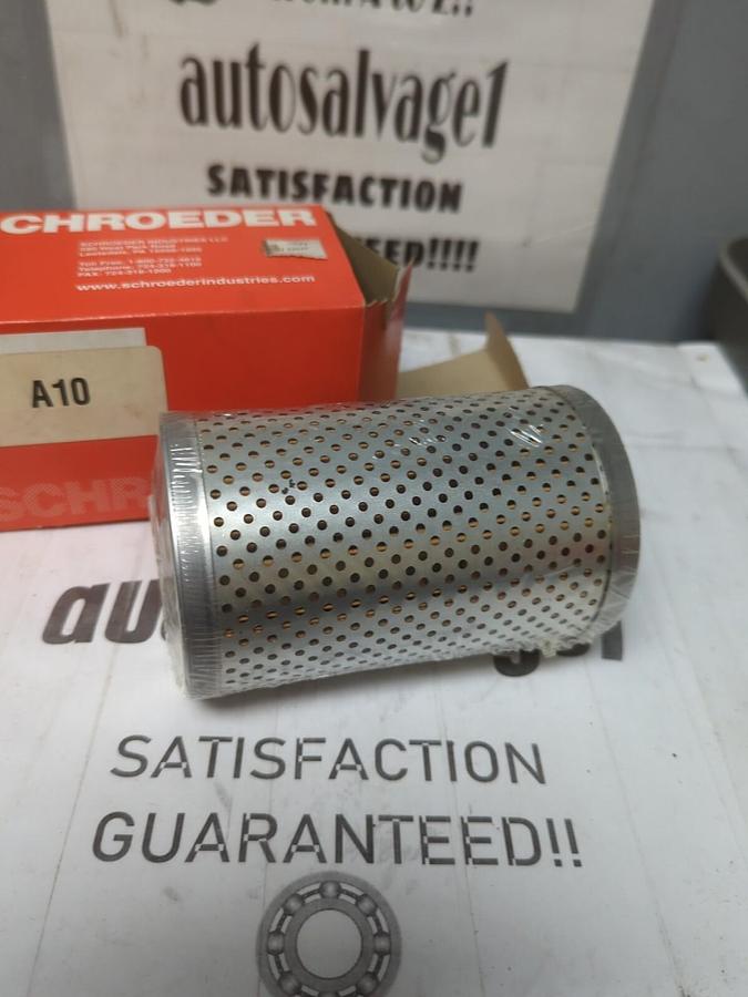 SCHROEDER,A10,HYDRAULIC FILTER ELEMENT 10 MICRON