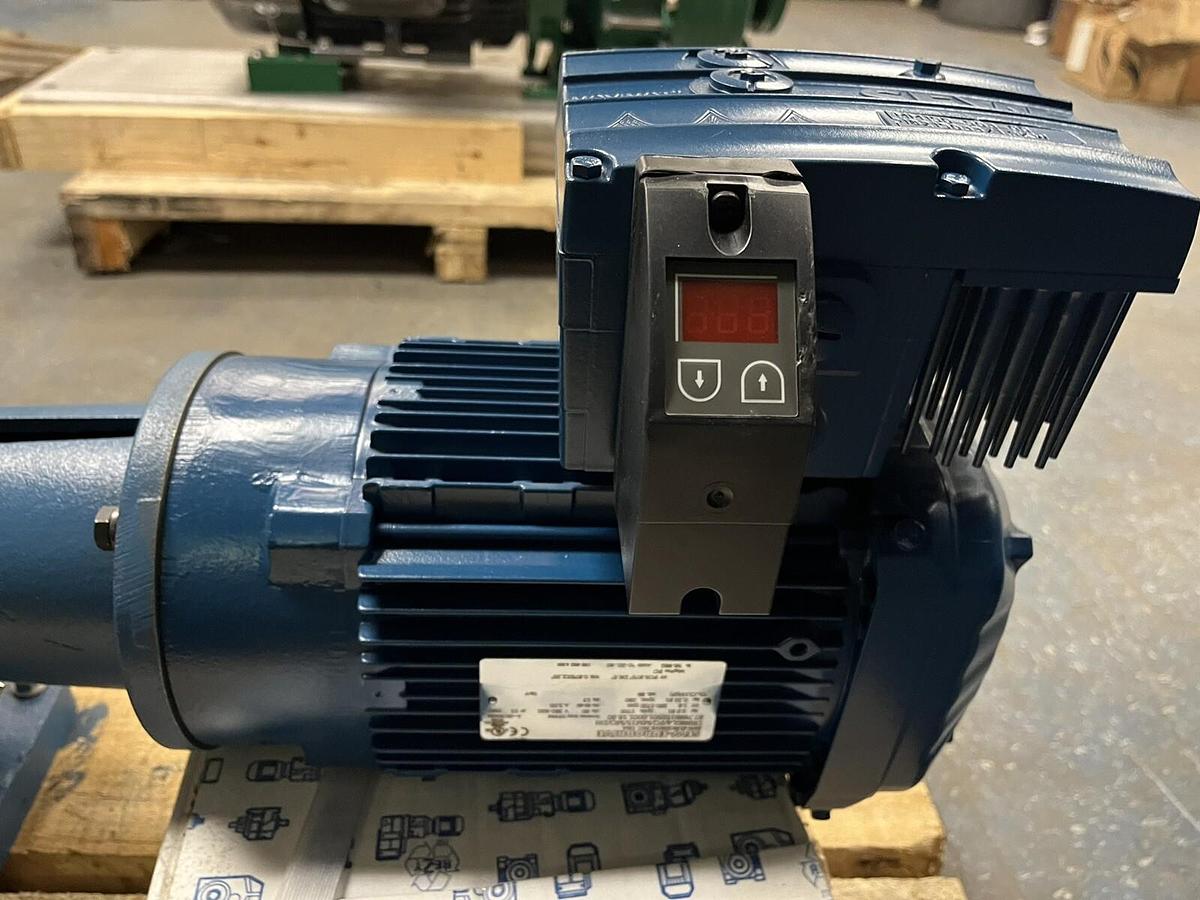 Used CONEDRIVE,MASRV30A075-W1A, GEAR DRIVE 54:1 SEW EURODRIVE DRN90L4/FC/MM15/MO/DH