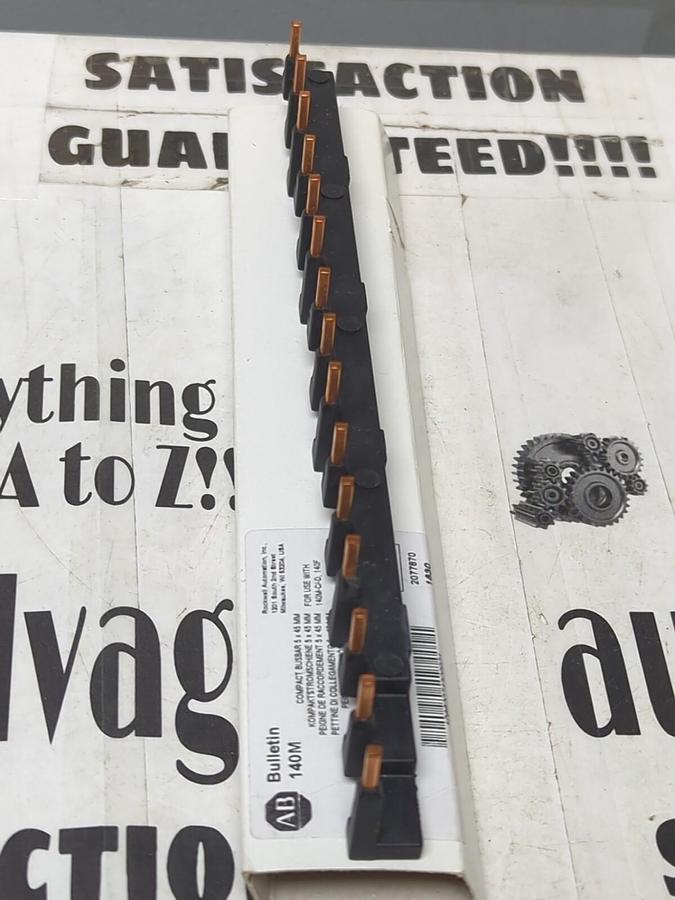 ALLEN BRADLEY,140M-C-W455N/A,COMPACT BUSBAR 5X45MM FOR USE W/ 140M-C/D 140F NOS