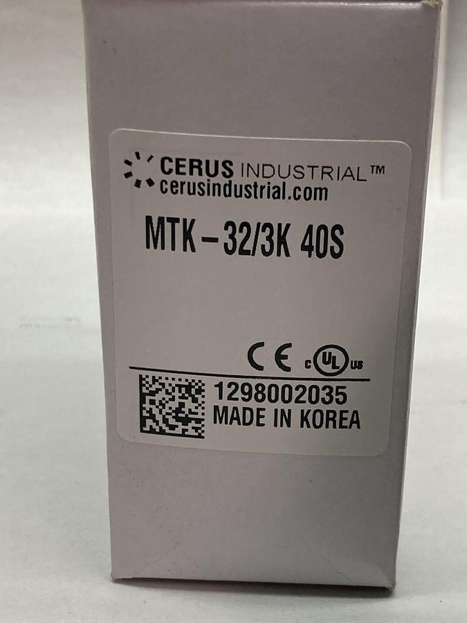 Cerus Industrial,MTK-32/3K 40S,Thermal Overload Relay 50/60Hz