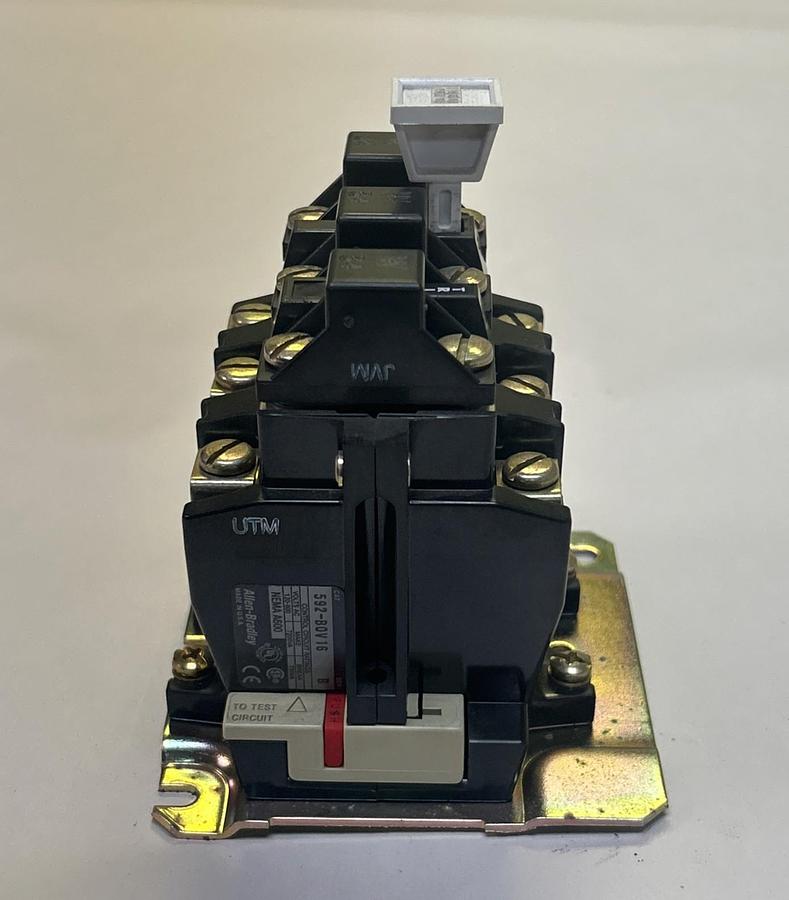 Used ALLEN BRADLEY,592-B0V16,OVERLOAD RELAY
