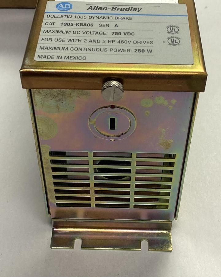 ALLEN BRADLEY,1305-KBA06,SER A DYNAMIC BRAKE 2-3 HP DRIVE 750VDC MAX 250WATTS MA