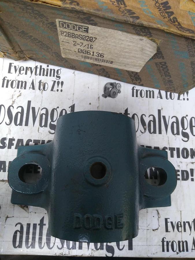 DODGE,P2BBAS0207 006136,PILLOW BLOCK SLEEVE 2-7/16" NOS
