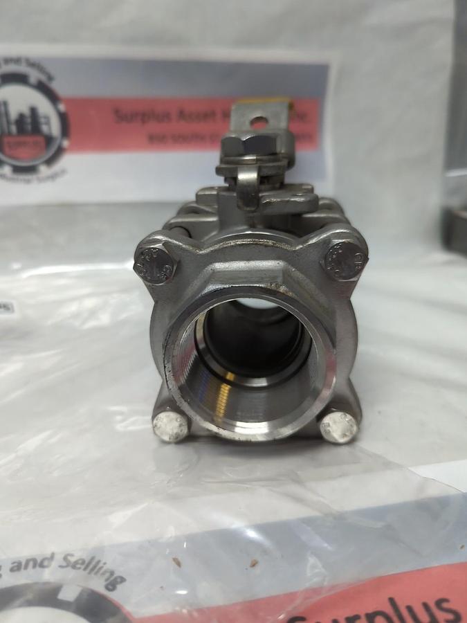 Used SHARPE,CFM8,BALL VALVE 1-1/2 INCH PRE-OWNED