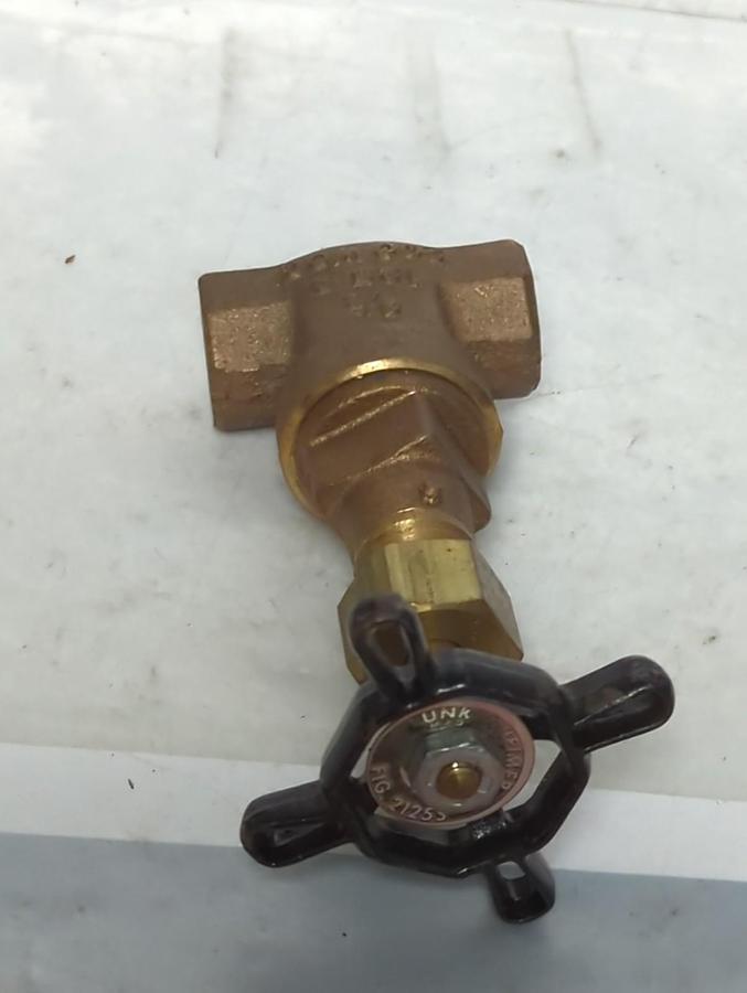 LUNKENHEIMER,2125S,GATE VALVE 3/8 INCH NOS