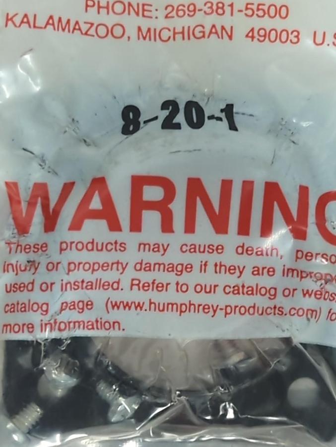 HUMPHREY,250V 3 1021,VALVE LEVER SWITCH WITH MOUNTING PLATE NOS