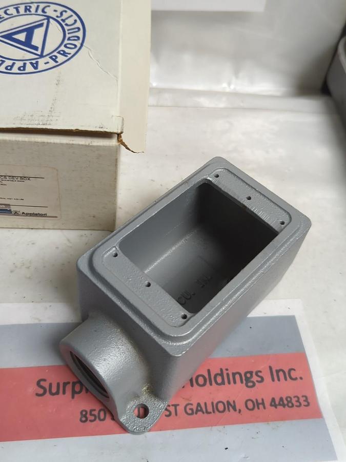 APPLETON,FD-100,MALL IRON FS-FD CS DEV BOX NOS