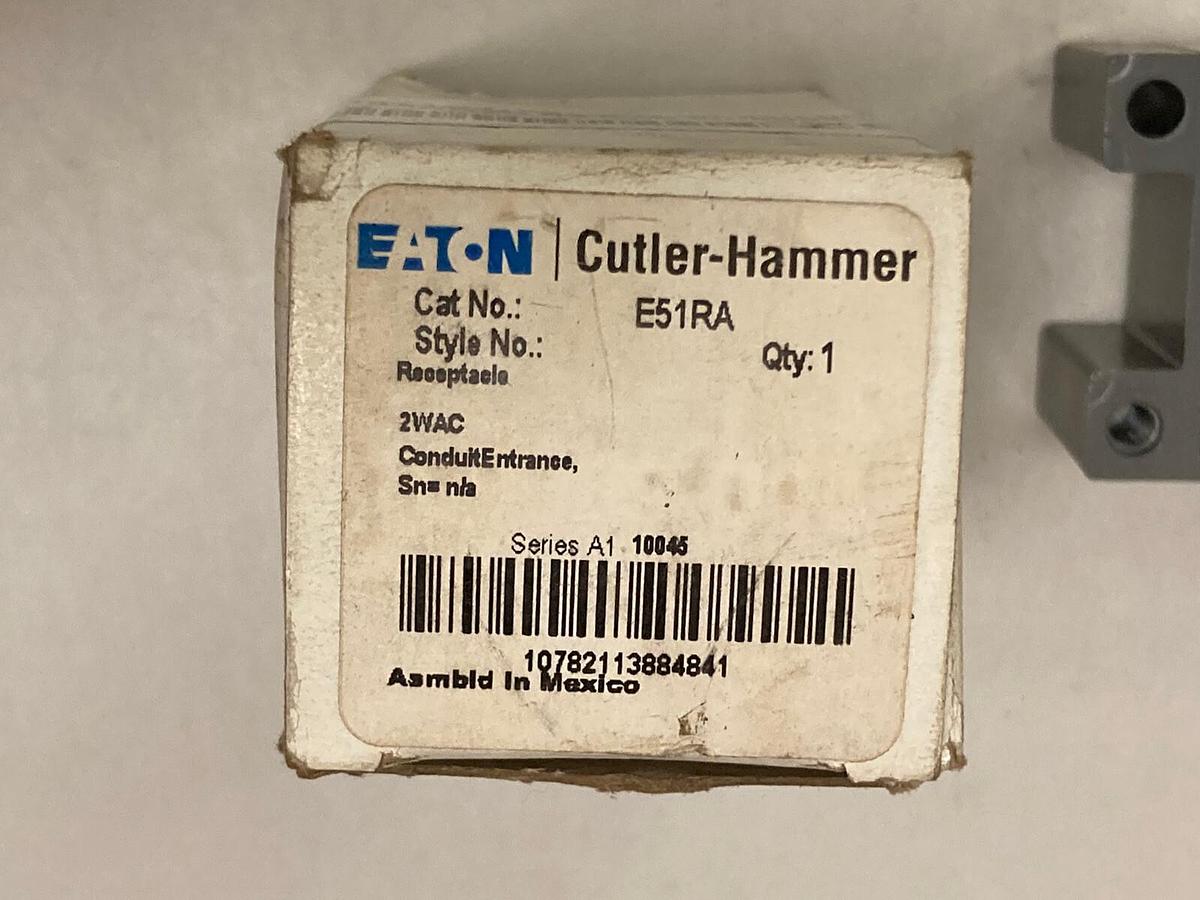 Used Eaton Cutler-Hammer,E51RA,Receptacle