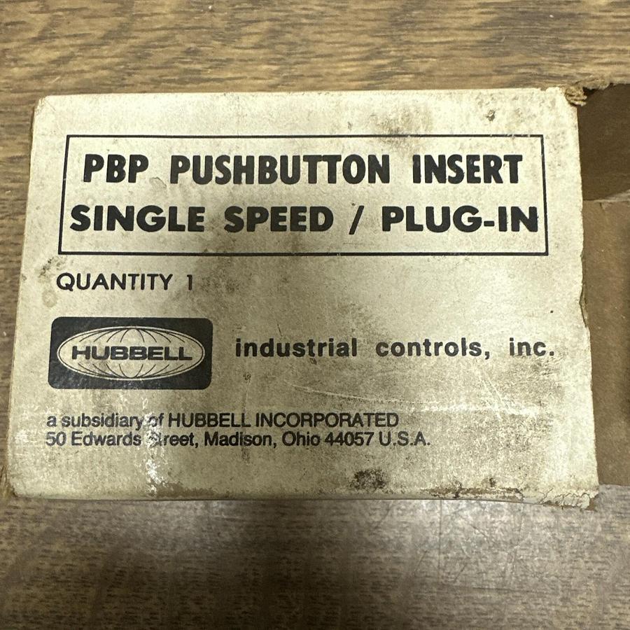 Hubbell,28318-001,Pushbutton Insert