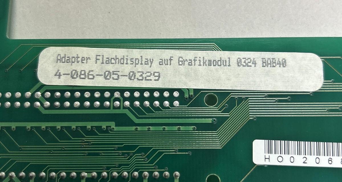 Used ELTEC,4-086-05-0329,GRAPHICS ADAPTER PC BOARD