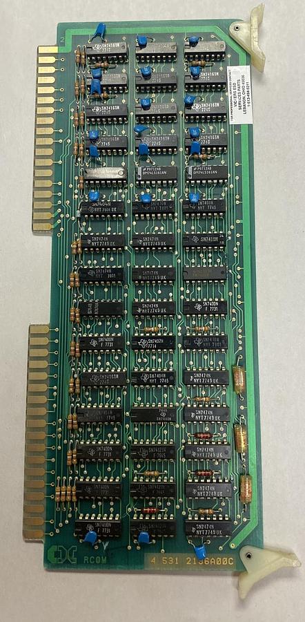 Used CINCINNATI MILACRON,4-531-2136A/00C,PC BOARD REFURBISHED