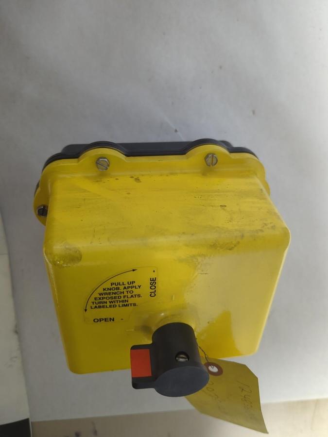 FLOWSERVE,MODEL 20 75W 120A,ACTUATOR SERIES 75 STALL TORQUE 600LBS NOS