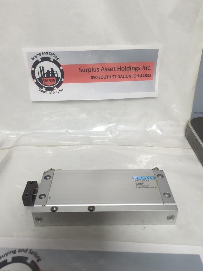 Used FESTO,DZF-40-125-P-A,FLAT PNEUMATIC CYLINDER PRE-OWNED
