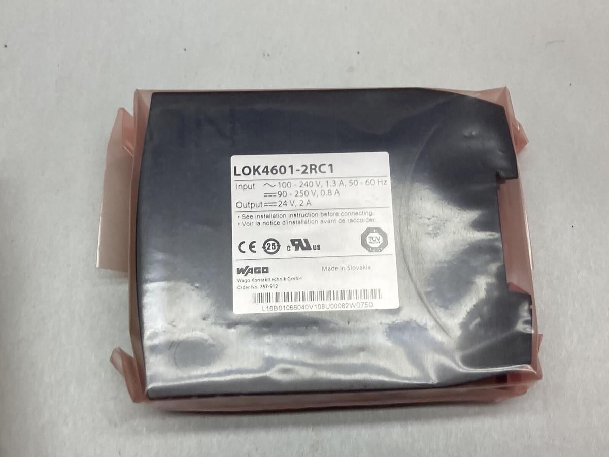 Wago,LOK4601-2RC1,Power Supply Module