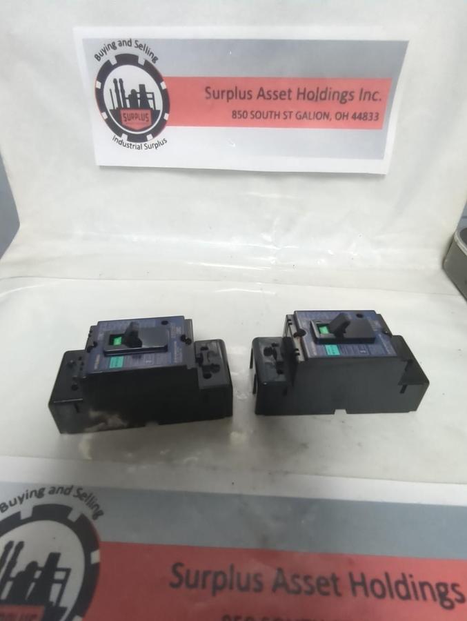 MITSUBISHI,NF30-CS,CIRCUIT BREAKER 3 AMP 2-POLE LOT OF 2 NOS