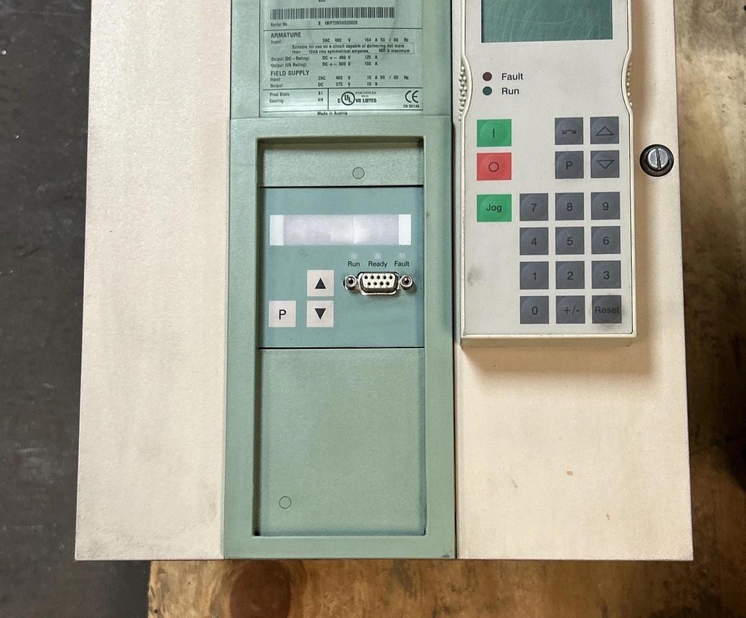 Used SIEMENS,6RA7031-6FV62-0-Z,SIMOREG DC-MASTER DRIVE 480V
