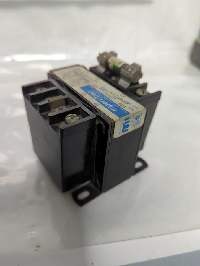 Used IMPERVITRAN,B050PU7JK,INDUSTRIAL CONTROL TRANSFORMER KVA 050 50/60HZ PRE-OWNED