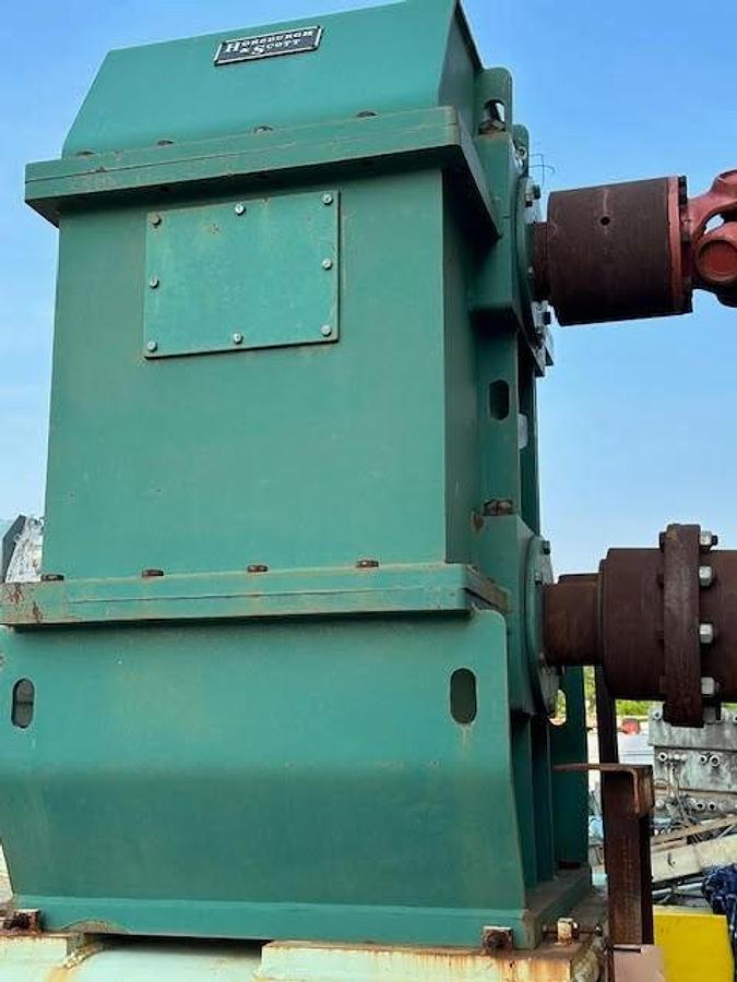 Used Horsburgh & Scott,Mark II Helical Speed Reducer 197.20:1 Ratio 25HP