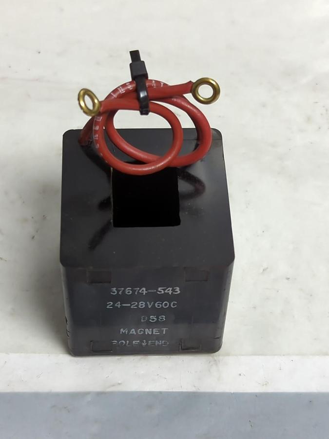 Used UNBRANDED,37674-543,MAGNET COIL 24-28V 60C PRE-OWNED