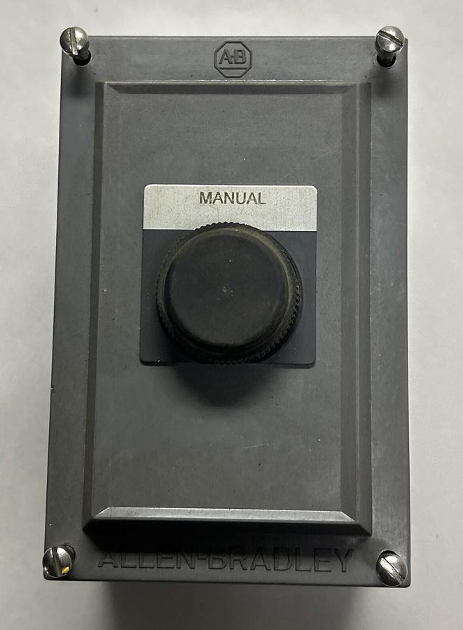 Used ALLEN BRADLEY,800H-1HK4R,PUSHBUTTON STATION