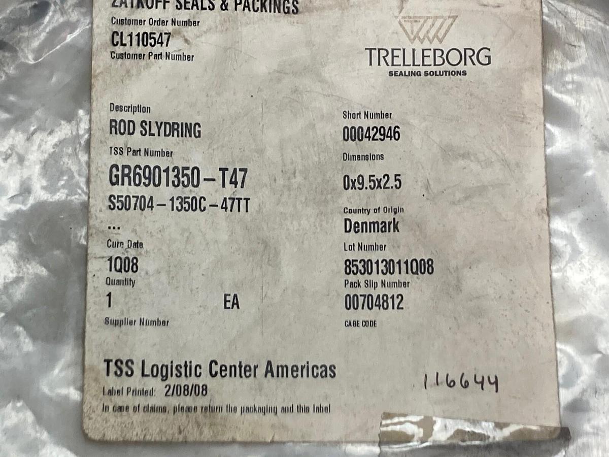 Used Zatkoff,GP6901350-T47,Slyd Rings