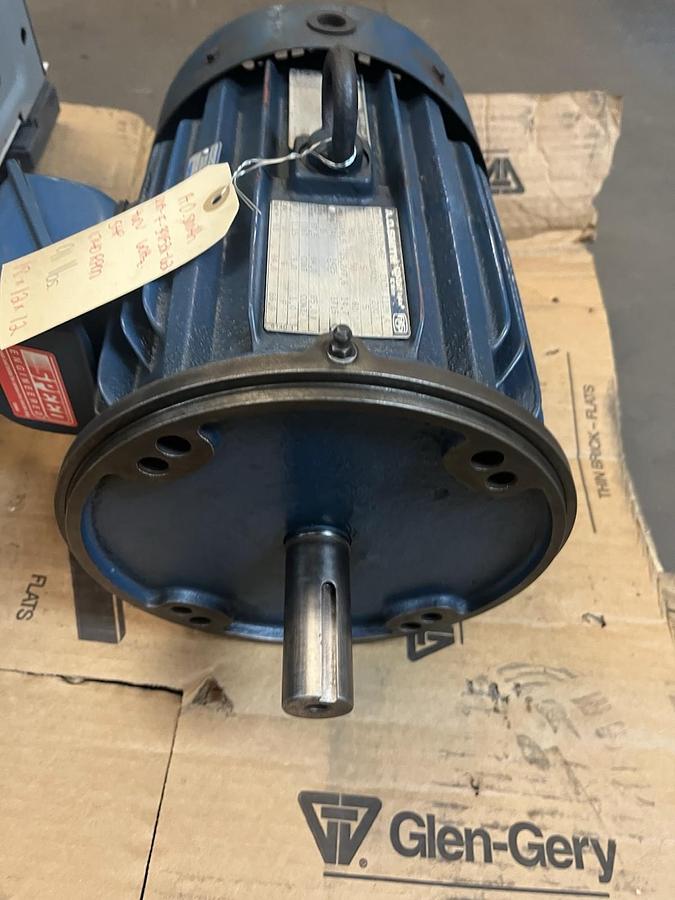 Used AO SMITH,F-391531-62,MOTOR 5HP 1740RPM 184TC 3PH