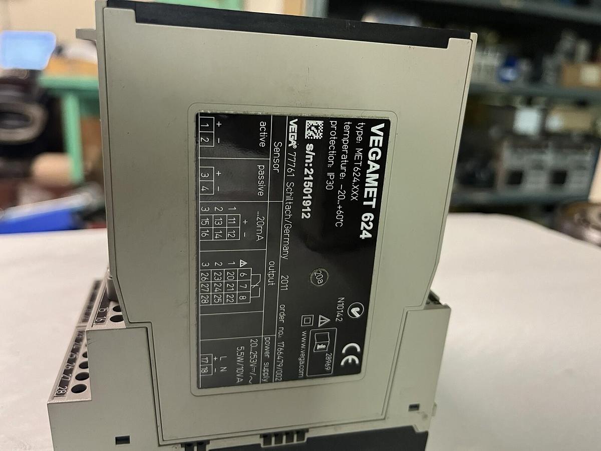 Used VEGA,MET624.XXX,VEGAMET 624 VEGA 77761