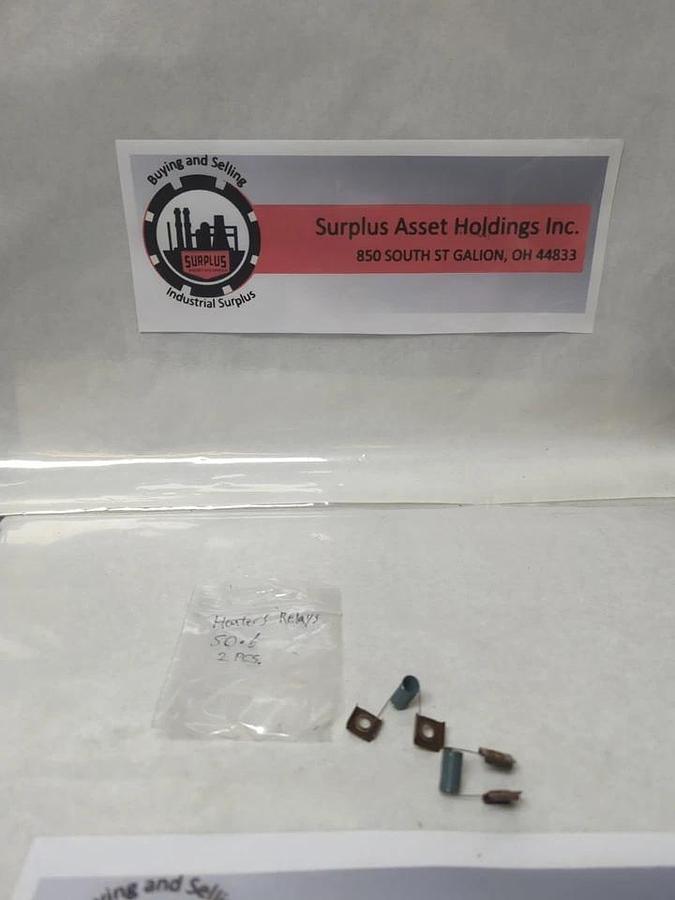 Used JOSLYN CLARK,S0.6,OVERLOAD HEATER ELEMENT LOT OF 2 PRE-OWNED