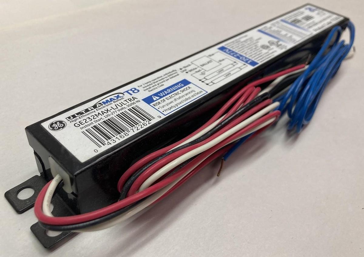 GE,GE232MAX-L/ultra,UltraMax T8 Electronic Ballast 120-277V 50/60Hz