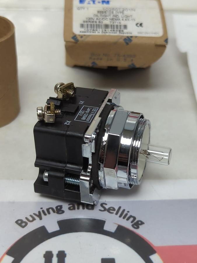 EATON,10250T201N,SERIES B2 OILTIGHT INDICATOR LIGHT NOS