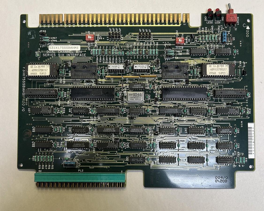 Used GENERAL ELECTRIC,531X175SSBAHM1,INTERFACE BOARD