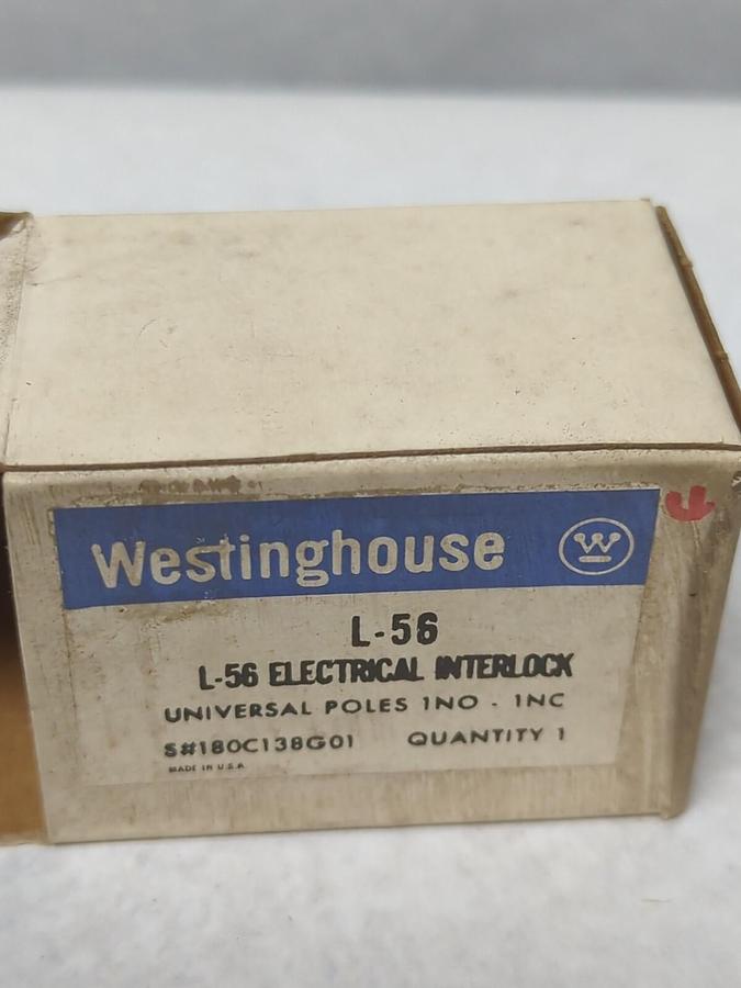 WESTINGHOUSE,L-56,ELECTRICAL INTERLOCK NOS