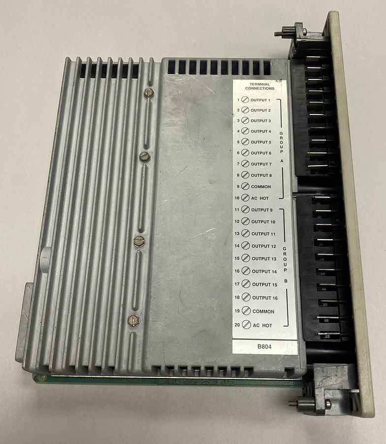 Used SCHNEIDER ELECTRIC MODICON,AS-B804-016, OUTPUT MODULE REFURBISHED