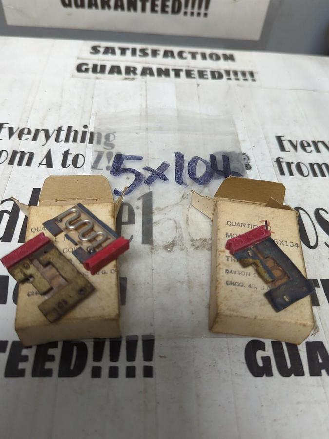 DAYTON ELECTRIC,5X104,HEATER COIL TRIP AMP 11.7 LOT OF 3 NOS