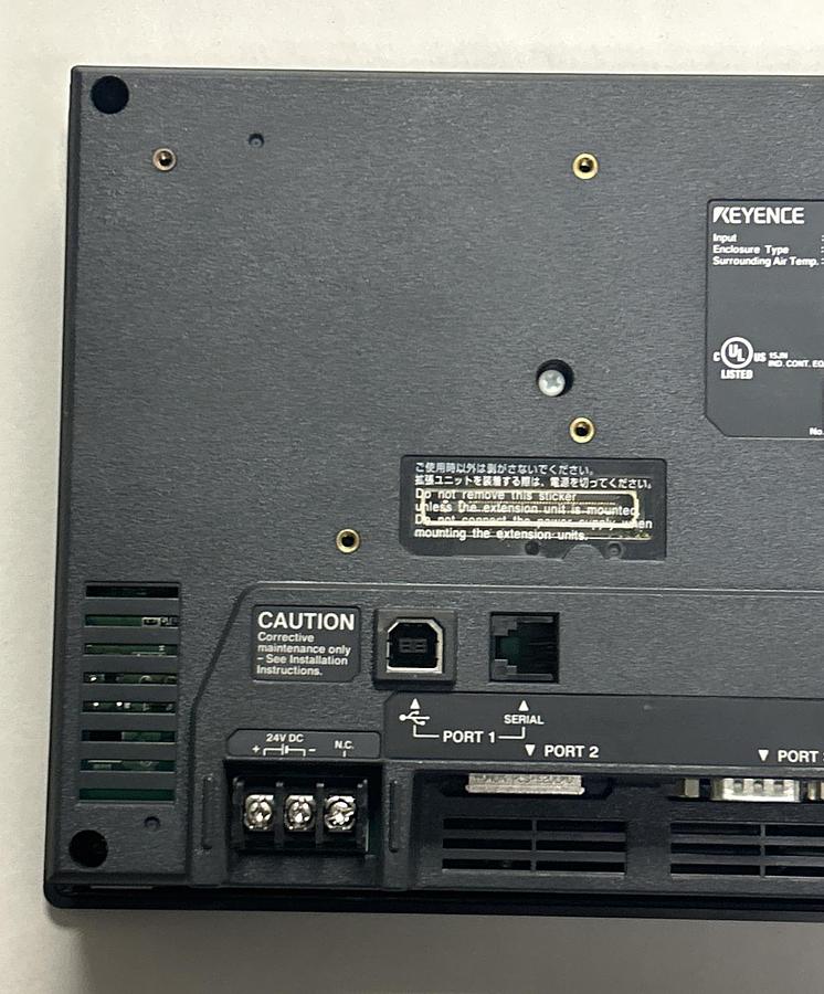 Used KEYENCE,VT3-V7,TOUCH PANEL