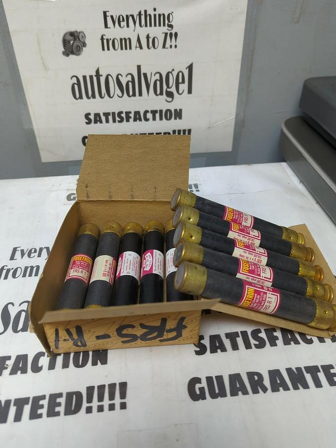 COOPER BUSSMANN,FRS-R-1,FUSETRON 1 AMP FUSES BOX OF 10 NOS
